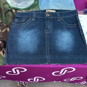 jean skirt